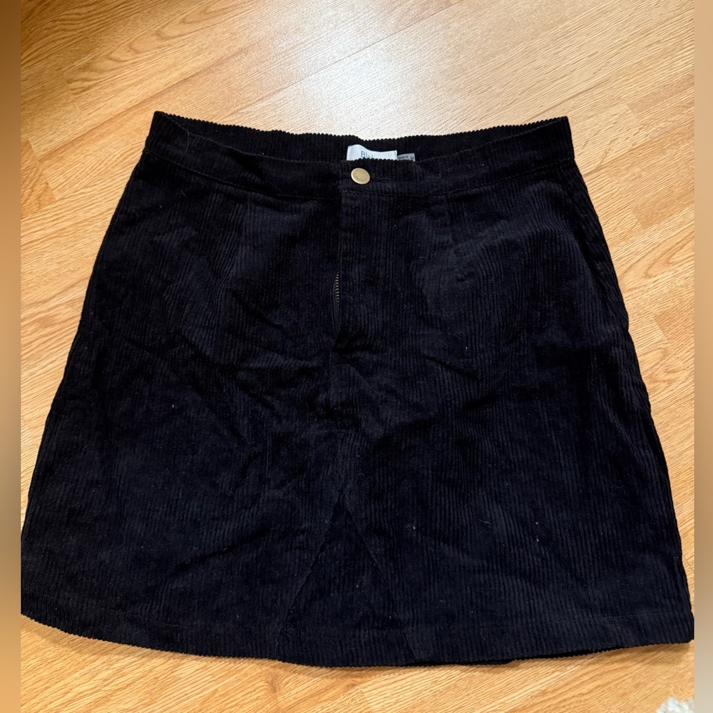 Corduroy Mini Skirt